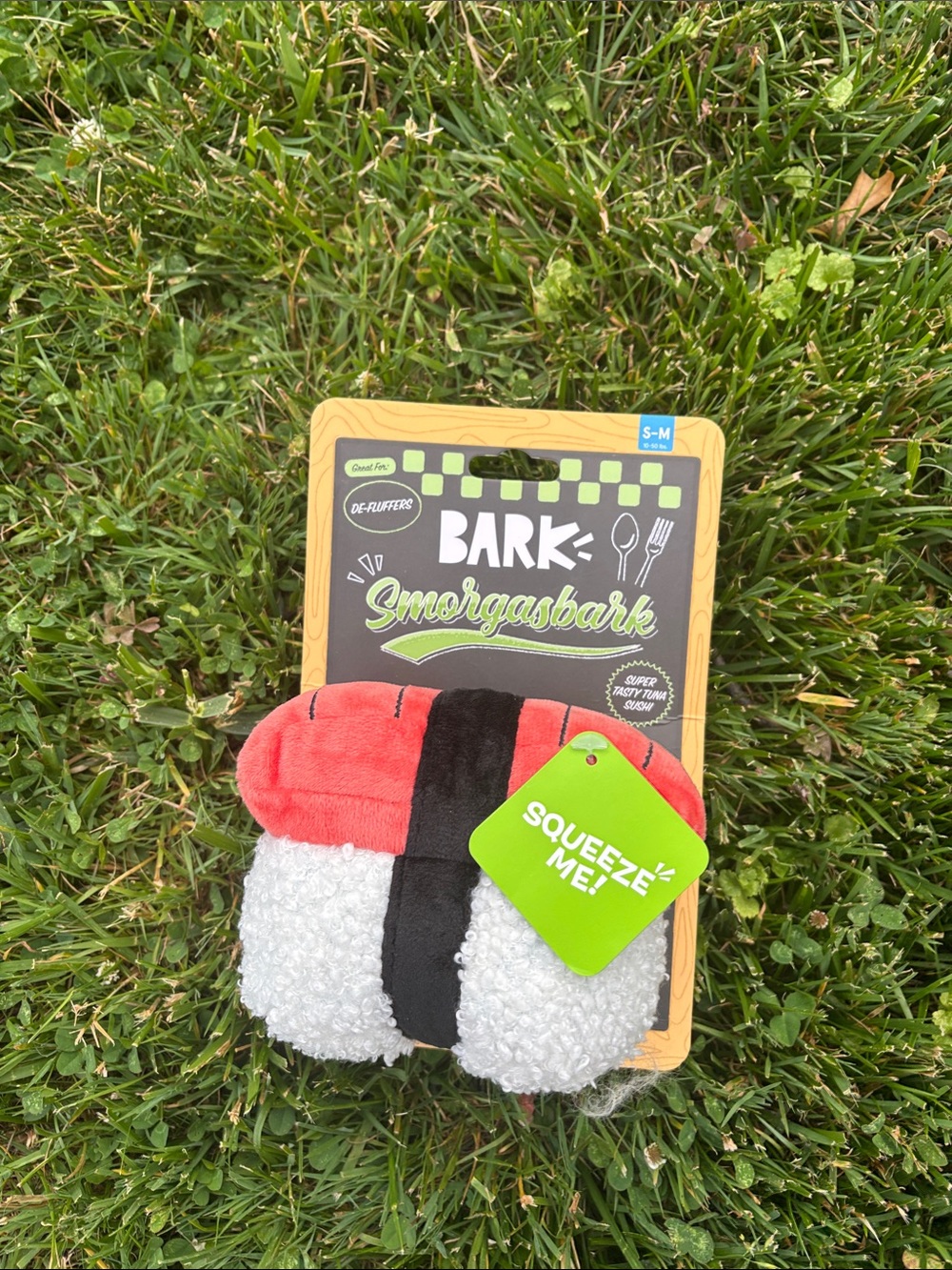 NWT Bark Sushi Dog Toy